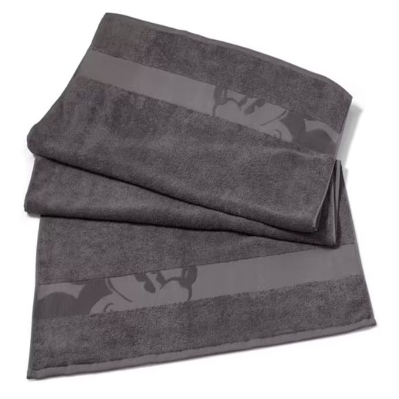 Buy Disney Mickey Grey Bath Towel