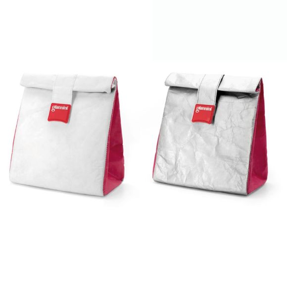 Giannini White Tyvek Thermal Lunch Bag