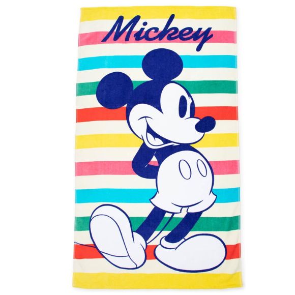 Mickey Mouse ‘Cute Mickey’ Oversized Beach Towel 86x162cm – Soft & Fun Towel Australia