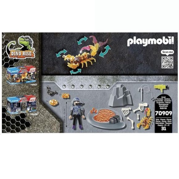 Buy toy Playmobil, Starter Pack Agent with Fire Scorpion