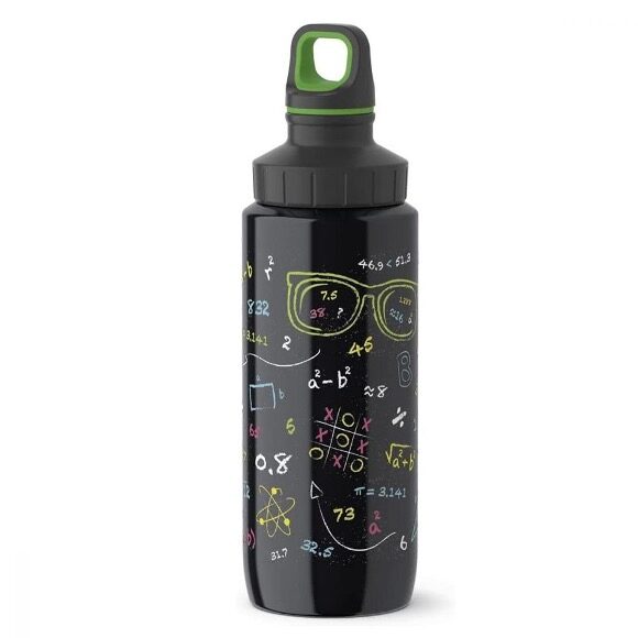 Buy black bottle Tefal Drink2Go Light Steel Adults, Nerds 0,6L
